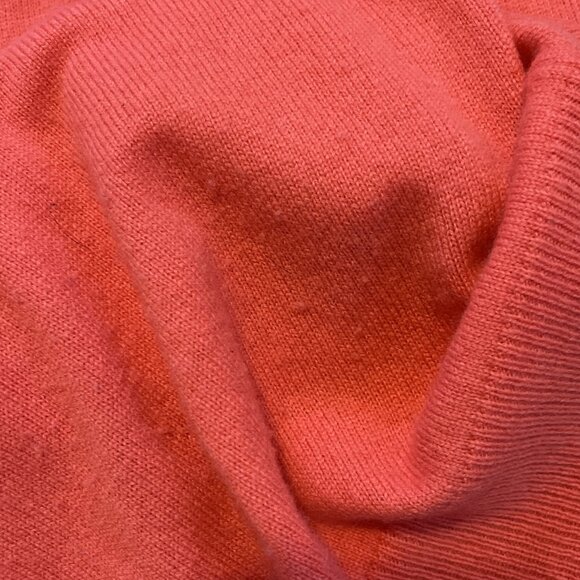 Boden 100% Cashmere Cardigan Sweater SZ 6 Pink Button Up V Neck - Picture 9 of 10